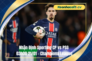 Đội hình dự kiến trước trận Sporting CP vs PSG